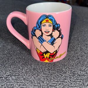 DC Comics Wonder Woman Pink Ceramic Mug Cup